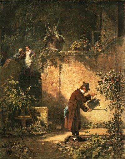 Der Gartenfreund von Carl Spitzweg